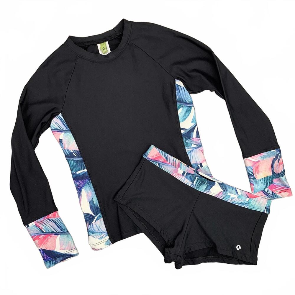 VVGUC Next 2pc Rashguard Swimsuit ~ Sz 10